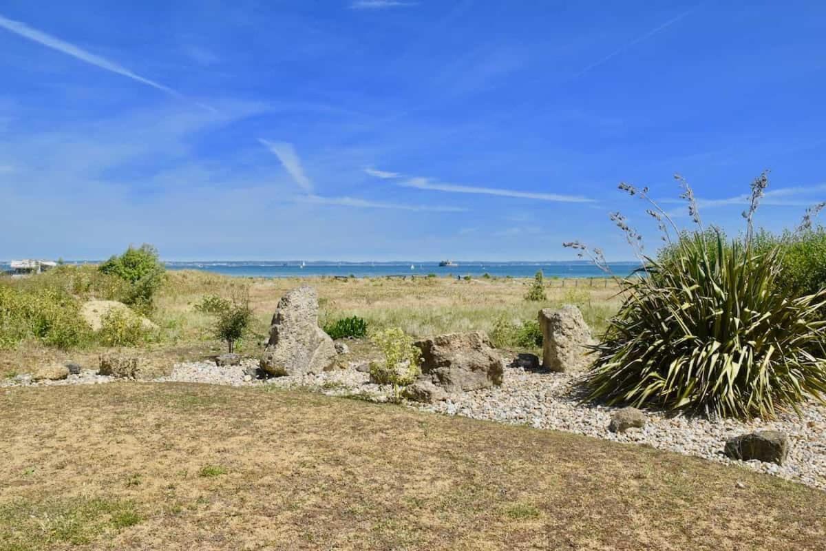 12A Solent Landing Direct Beach Access 本布里奇 外观 照片