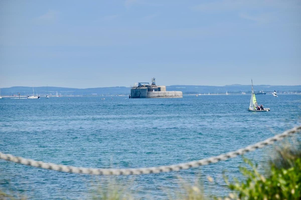 12A Solent Landing Direct Beach Access 本布里奇 外观 照片