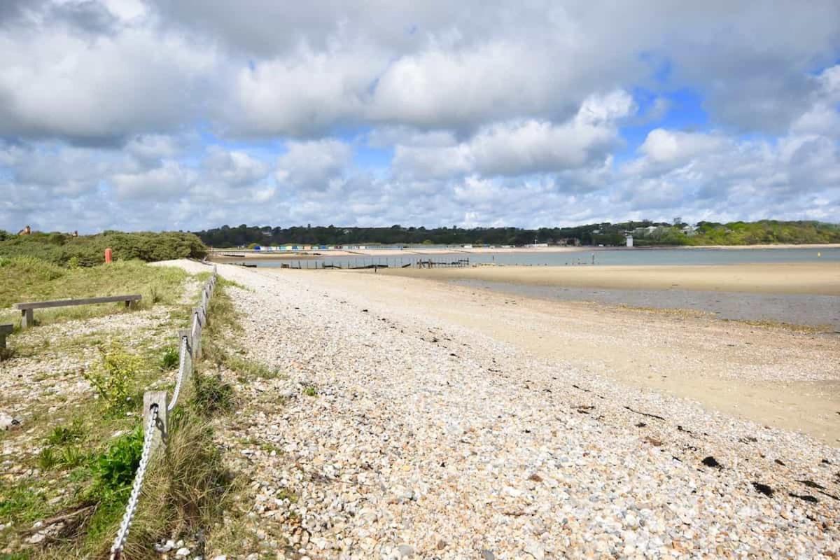 12A Solent Landing Direct Beach Access 本布里奇 外观 照片